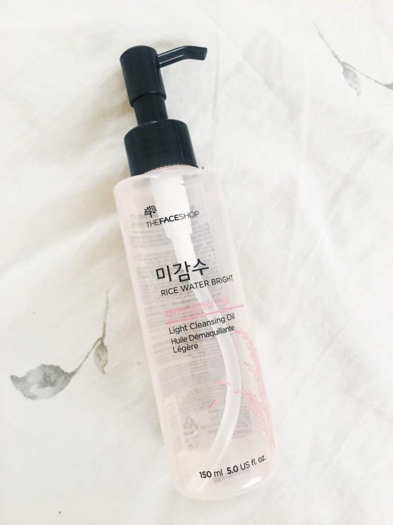 korean rice water face wash