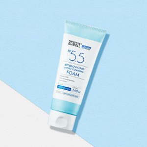 pH balancing micro cleansing foam