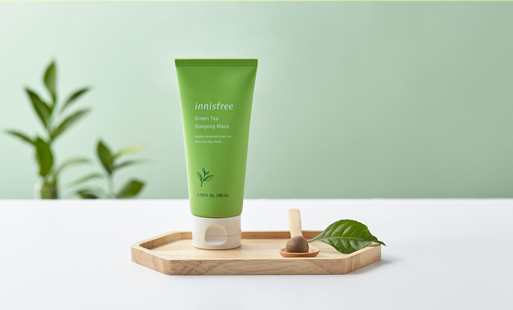 INNISFREE Green Tea Sleeping Mask - Shine Skin Bangladesh - The largest Mall for Korean Cosmetics In Bangladesh