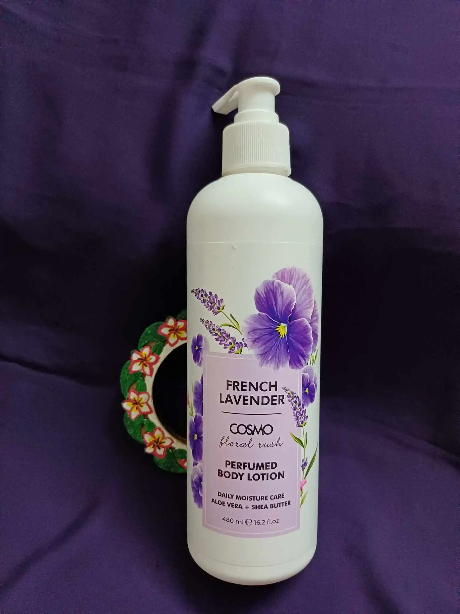 Cosmo French Lavender Perfumed Body Lotion 480ml