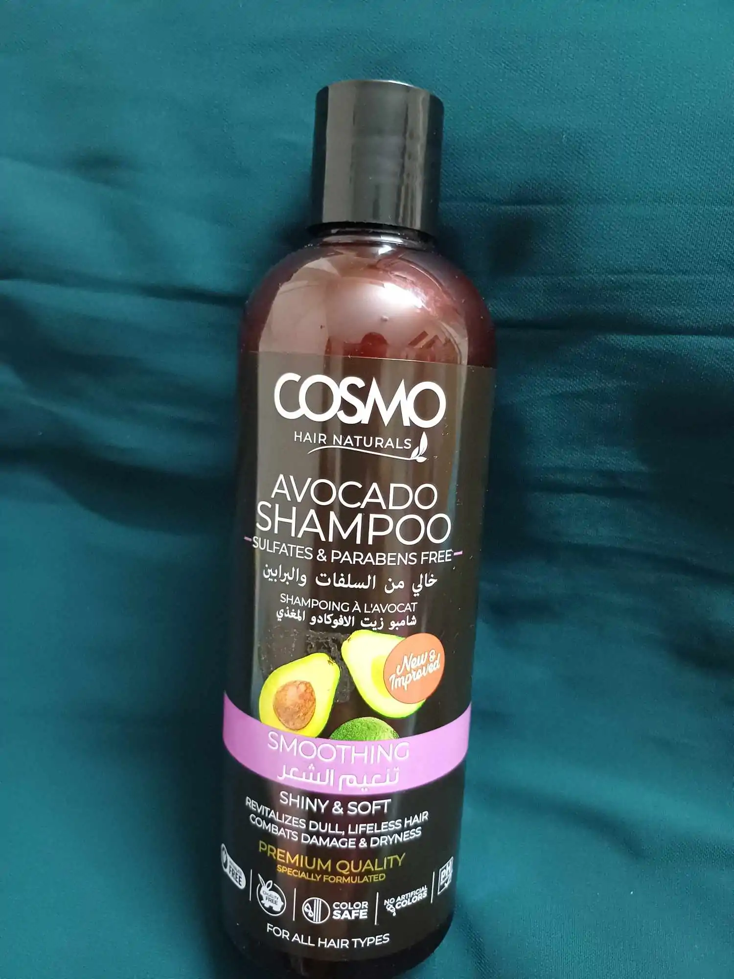Cosmo Soothing Avocado Shampoo 480ml