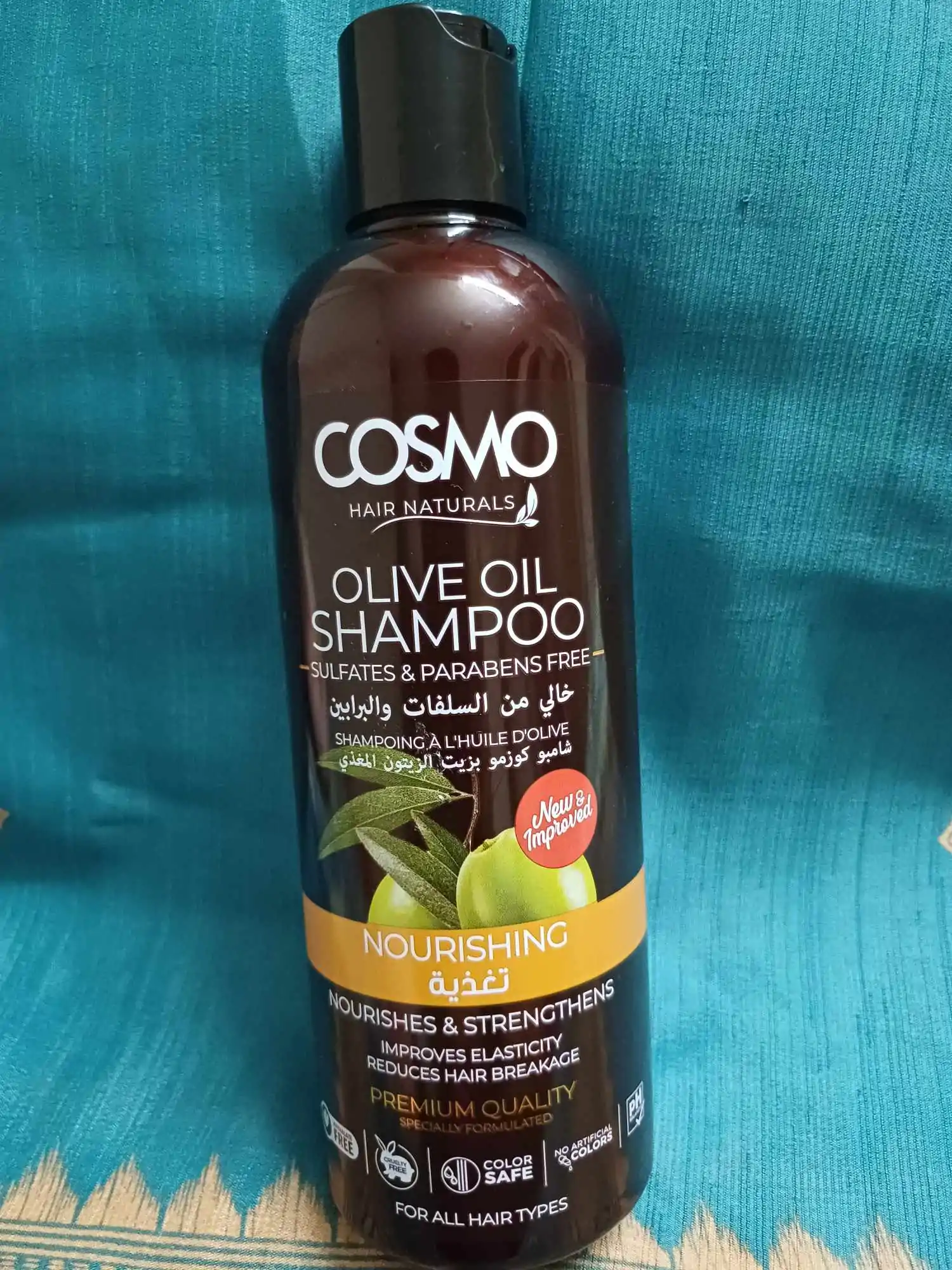 Cosmo Nourishing Olive Oil Shampoo 480ml