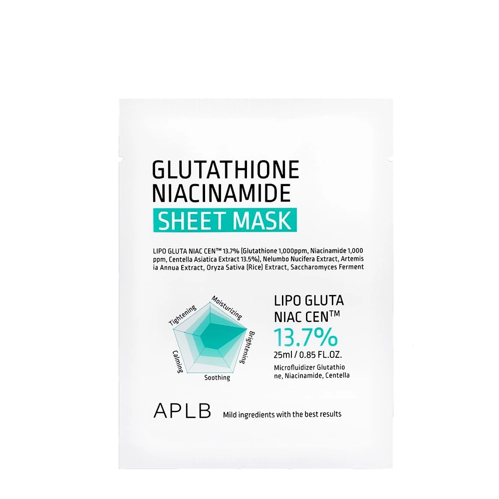 APLB- Glutathione Niacinamide Sheet Mask