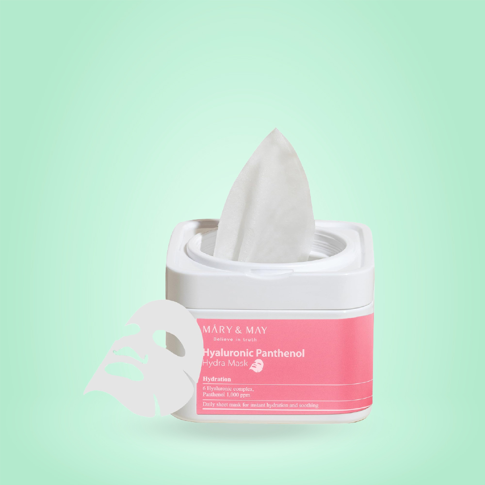 MARY & MAY Hyaluronic Panthenol Hydra Mask (30ea)
