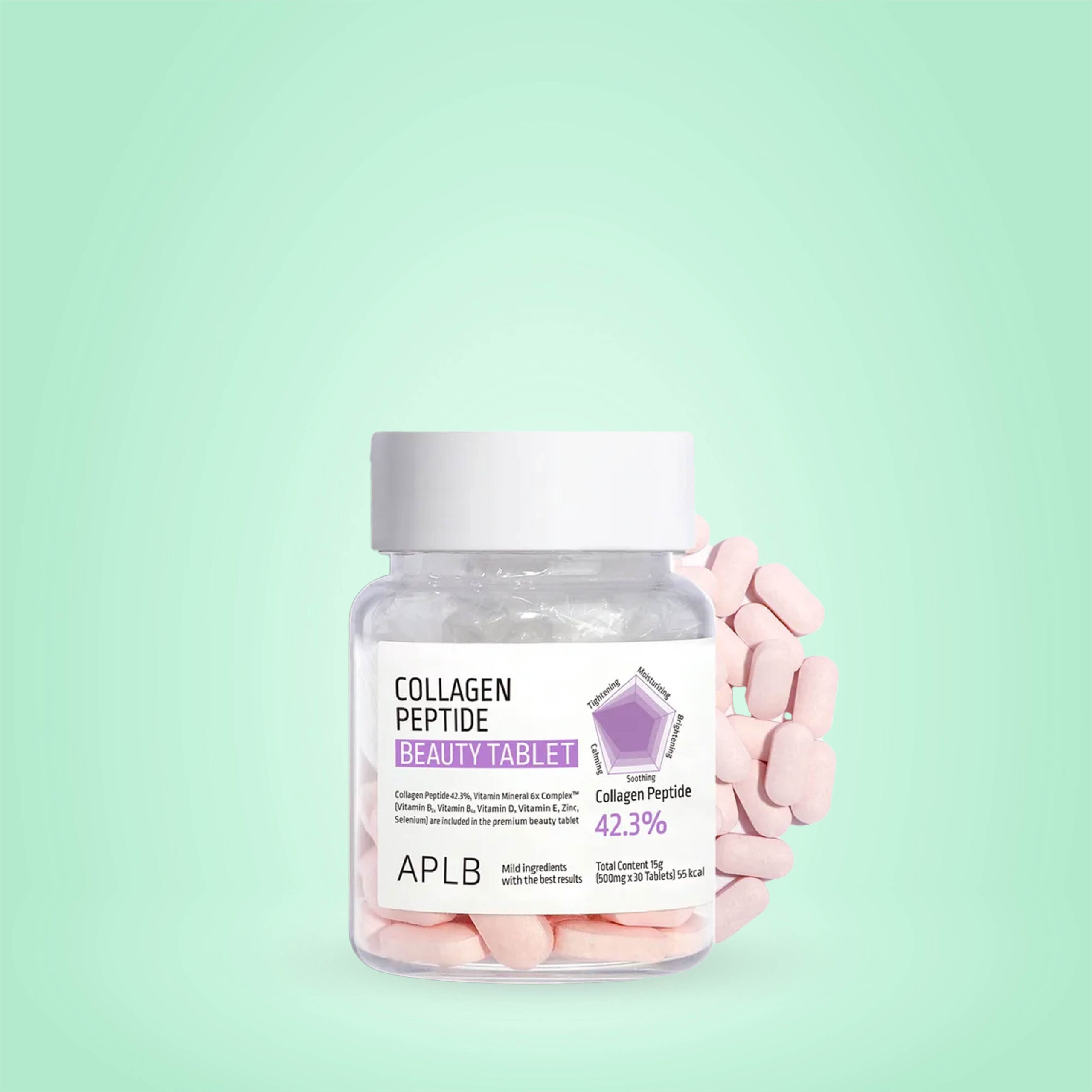 APLB COLLAGEN PEPTIDE BEAUTY TABLET 500mg x 30 tablets