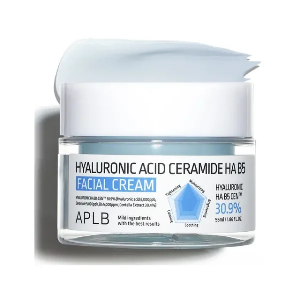 APLB HYALURONIC ACID CERAMIDE HA B5 FACIAL CREAM