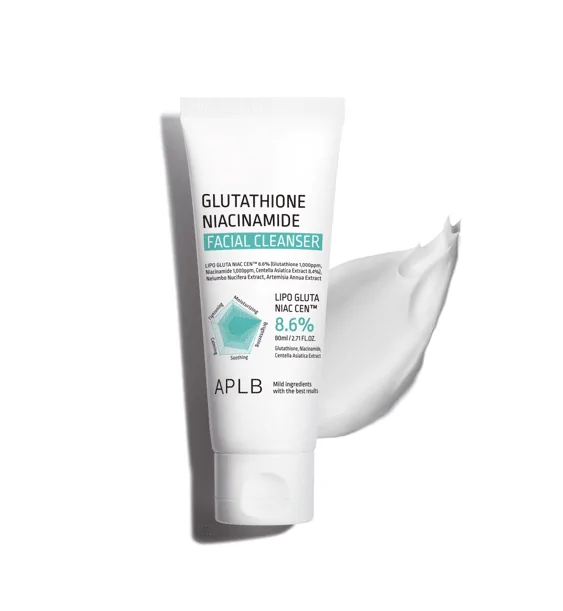 APLB Glutathione Niacinamide Facial Cleanser 80ml