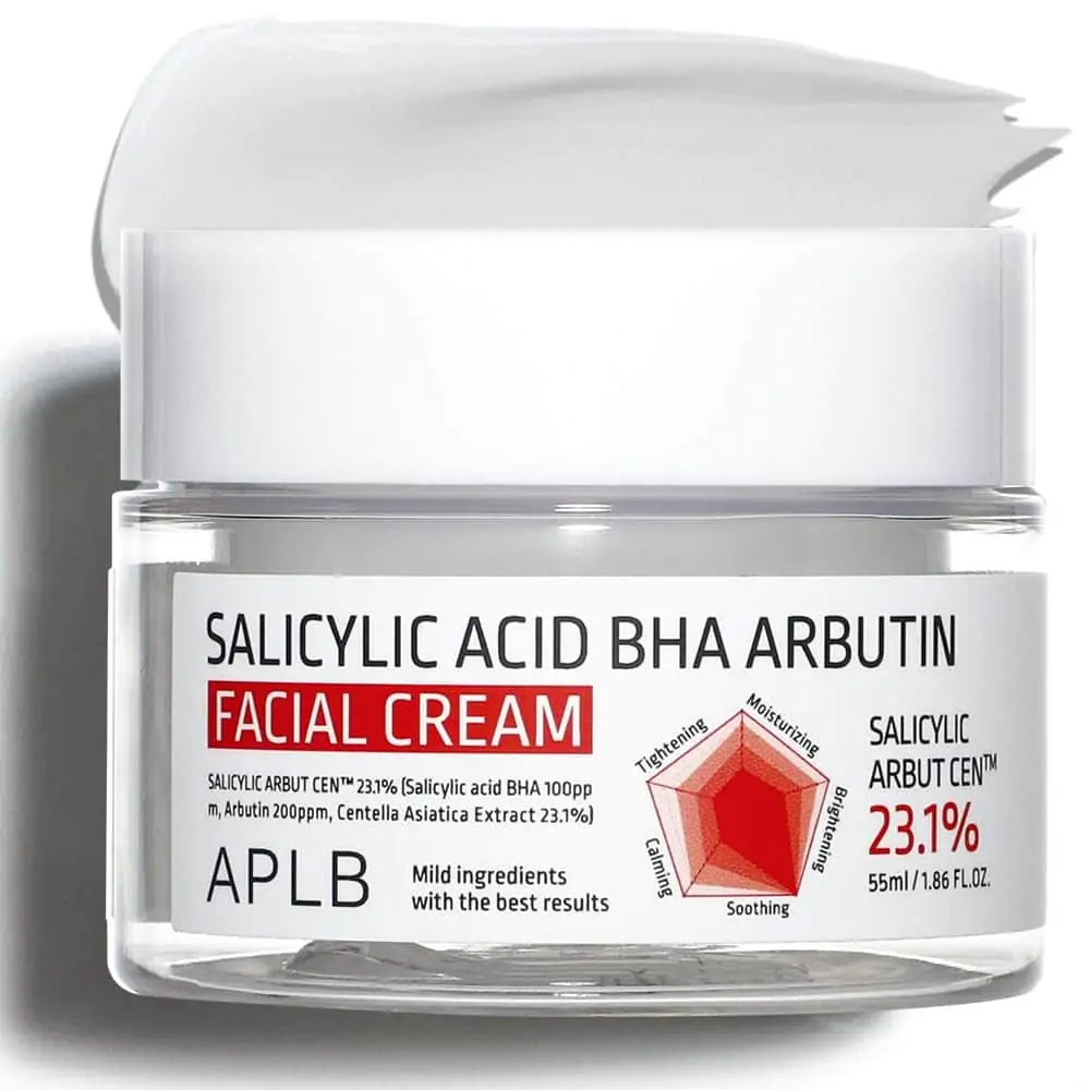 APLB Salicylic Acid BHA Arbutin Facial Cream (55ml)