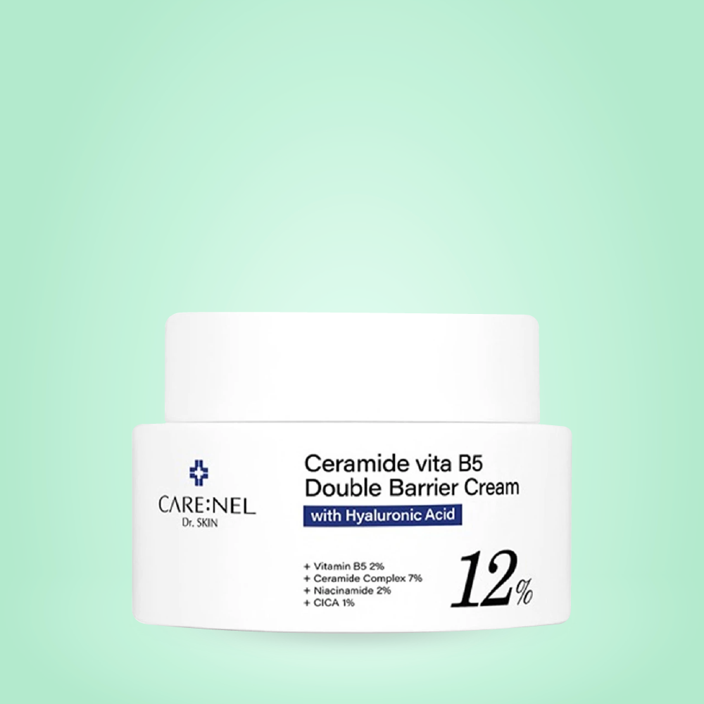 CARE:NEL Ceramide Vita B5 Double Barrier Cream (with Hyaluronic Acid)