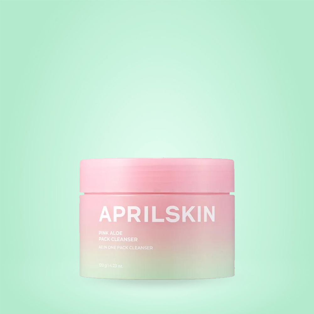 APRIL SKIN PINK ALOE PACK CLEANSER 120g