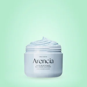 Arencia Fresh Blue Hyssop Rice Mochi Cleanser 120g