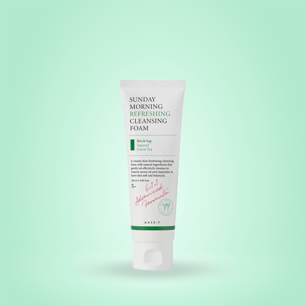 Axis-Y Sunday Morning Refreshing Cleansing Foam 120ml