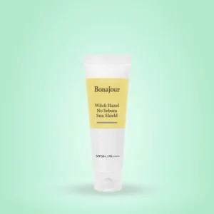 BONAJOUR Witch Hazel No Sebum Sun Shield 40ml (Physical Sunblock, SPF50+/PA++++)