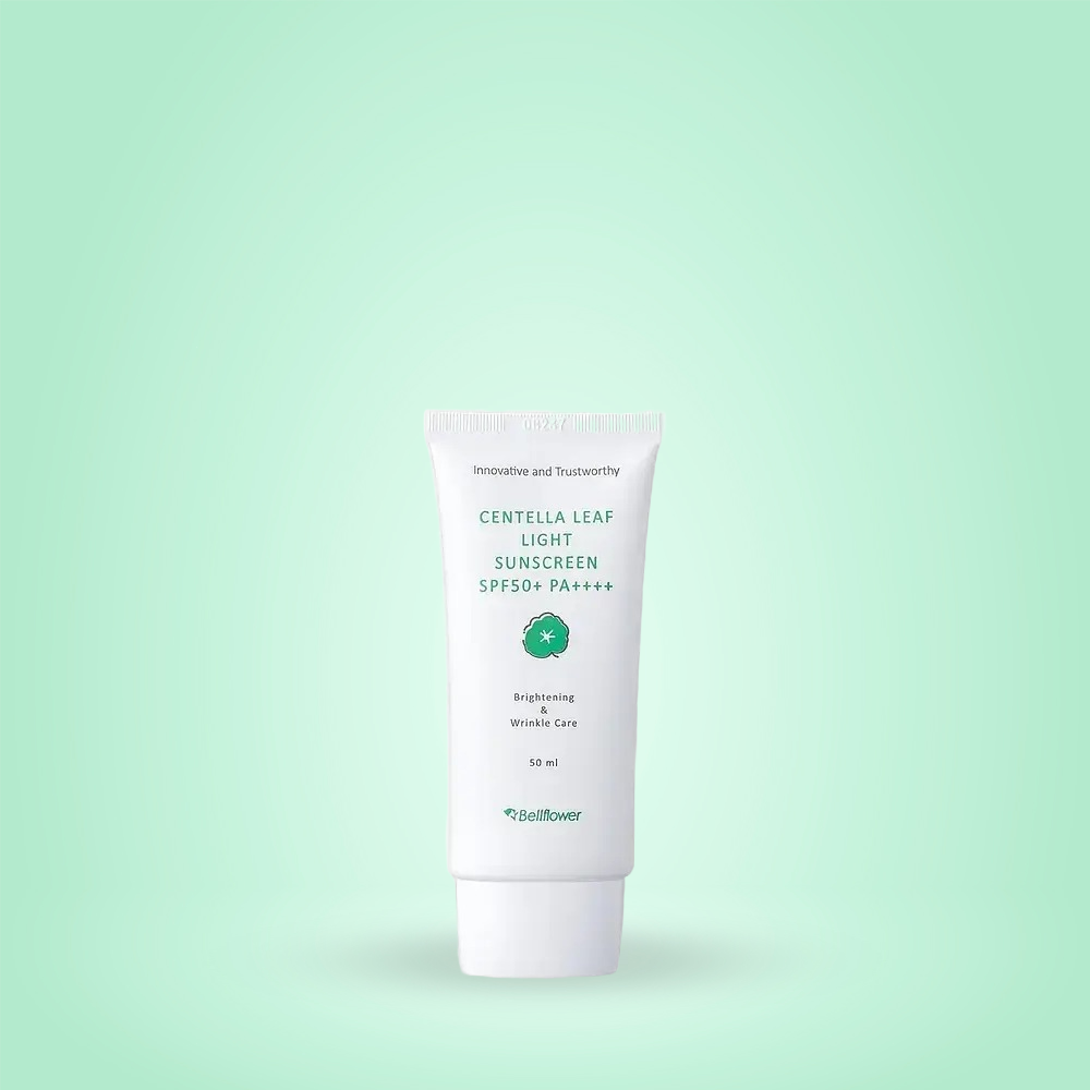 Bellflower Centella Leaf Light Sunscreen SPF50+ PA++++ – 50ml